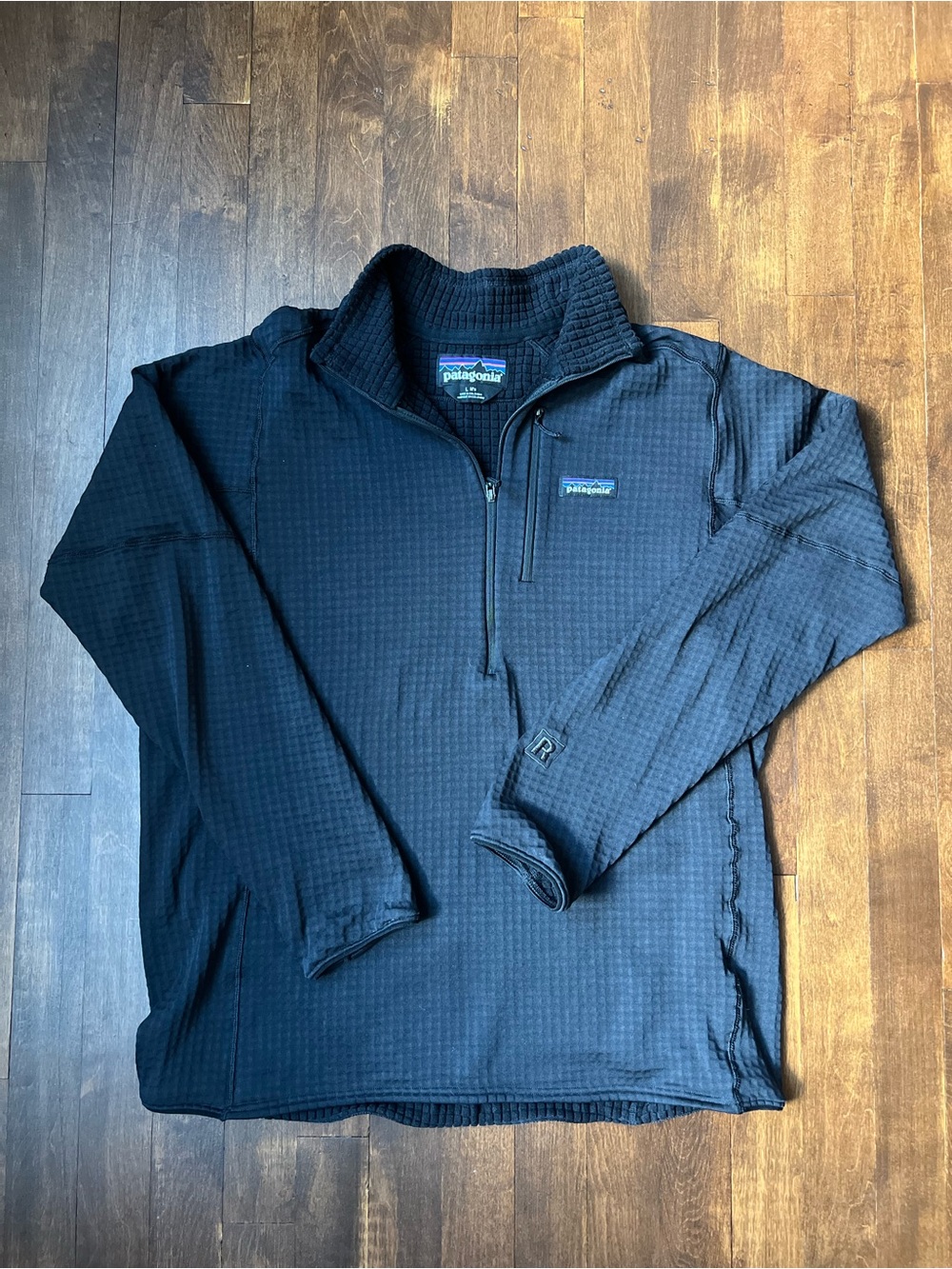 Patagonia Black Polartec Fleece Pullover